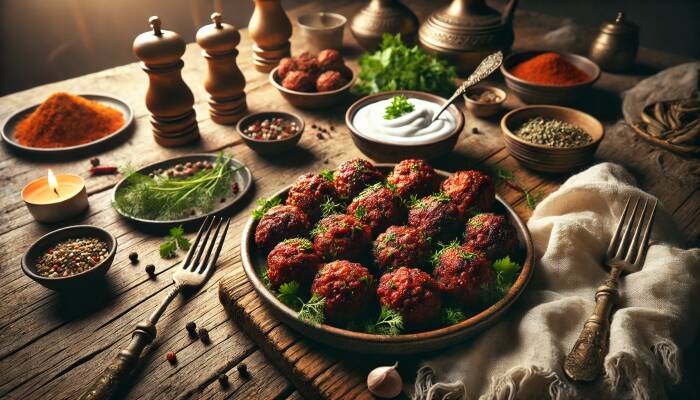 Ras el Hanout Hackfleischbällchen - Hackfleischbällchen mit Ras el Hanout  – Orientalische Speise mit Geschmack
