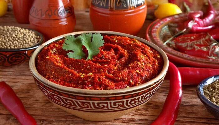 Die feurige Vielfalt von Harissa – Alles über die beliebte Gewürzpaste - Harissa: Alles über die feurige Gewürzpaste aus Nordafrika