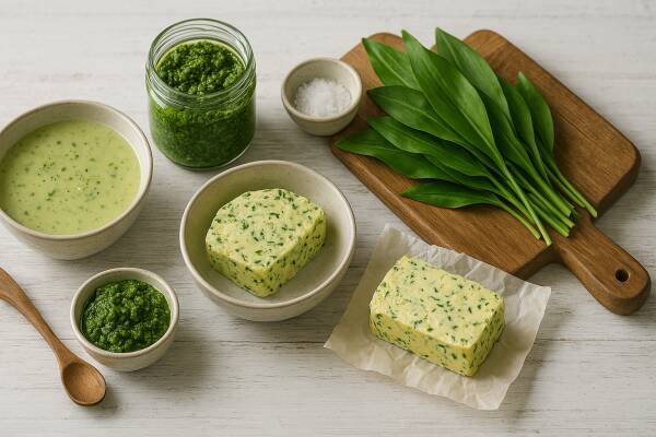 Bärlauch sammeln, verarbeiten und genießen – Das grüne Gold des Frühlings - Bärlauch sammeln und verarbeiten: Tipps und Rezepte I BenCondito