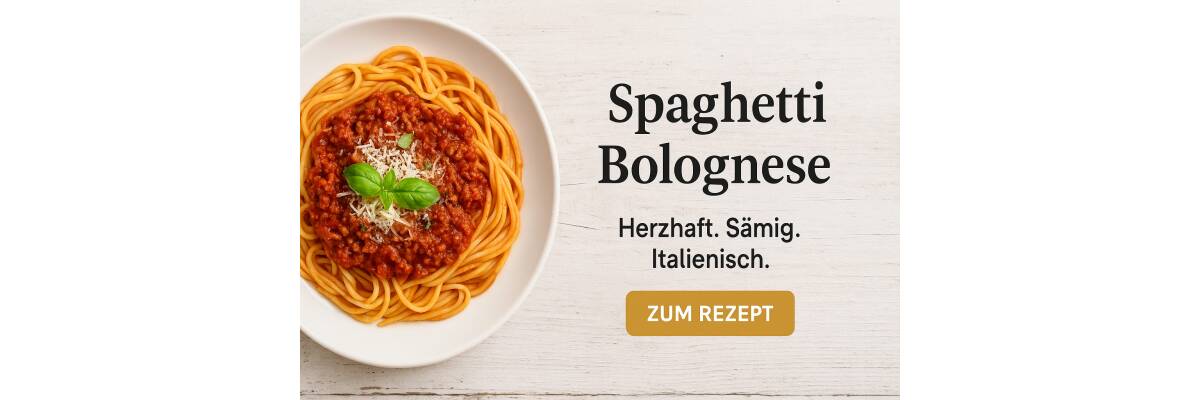 So gelingt dir Spaghetti Bolognese wie in Italien! - Spaghetti Bolognese – Original Rezept wie aus Italien