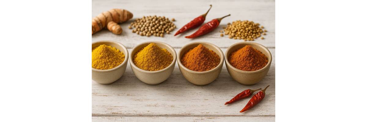 Currypulver – Exotik, Farbe und Würze für jeden Tag -  Currypulver: Geschmack &amp; Vielfalt in einem Gewürz