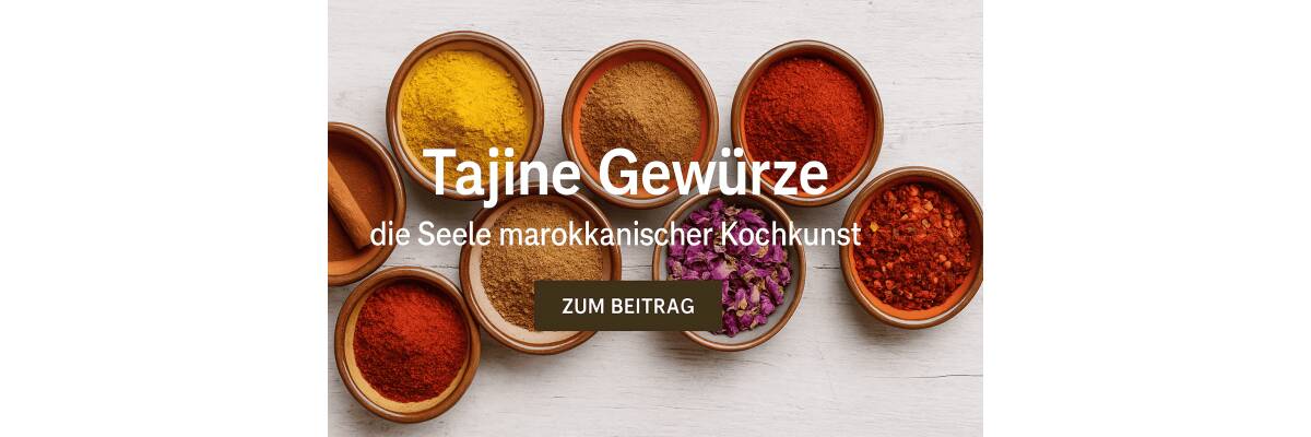 Tajine Gewürze – die Seele marokkanischer Kochkunst - Tajine Gewürze: Marokkos Aromen erleben I BenCondito