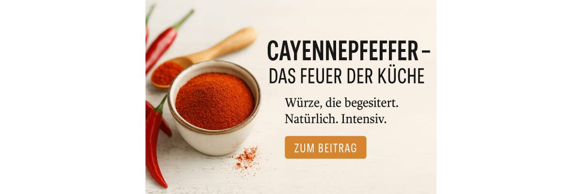 Cayennepfeffer – Das Feuer der Küche - Cayennepfeffer – Feurige Würze mit Geschmack I BenCondito