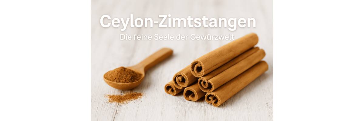 Ceylon-Zimtstangen – Die feine Seele der Gewürzwelt - Ceylon Zimtstangen – Edles Aroma I BenCondito