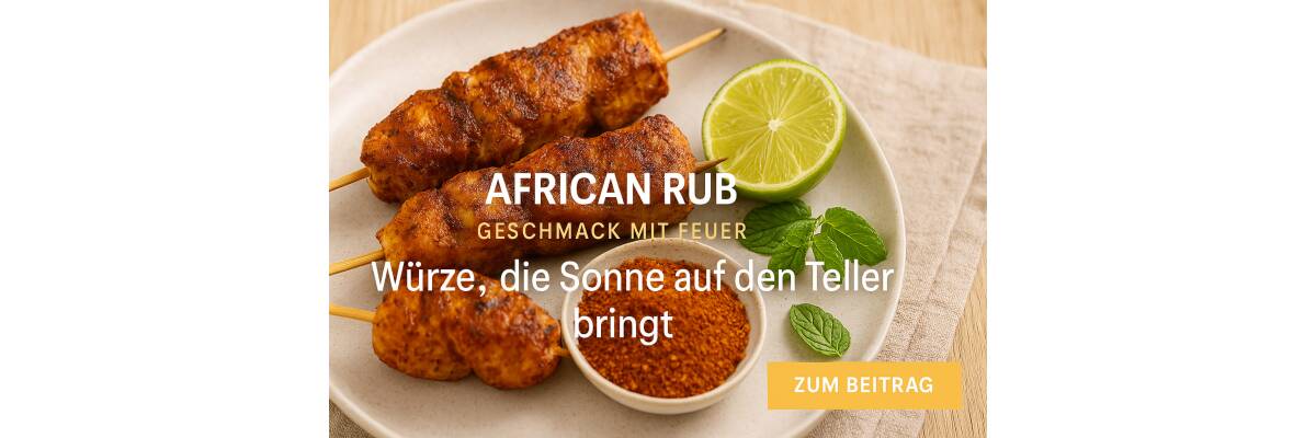 African Rub – Die Seele afrikanischer Würzkultur entdecken - African Rub Gewürzmischung – Aromen Afrikas | BenCondito