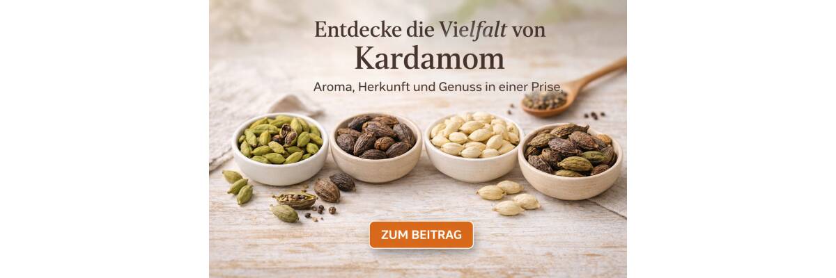 Kardamom – alle Arten entdecken: Aroma, Herkunft &amp; Genuss - Kardamom - Information | BenCondito