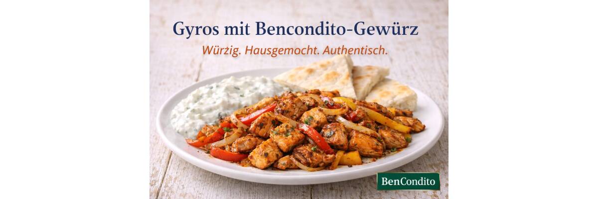 Hausgemachtes Gyros - Gyros – Hausgemacht &amp; würzig | BenCondito