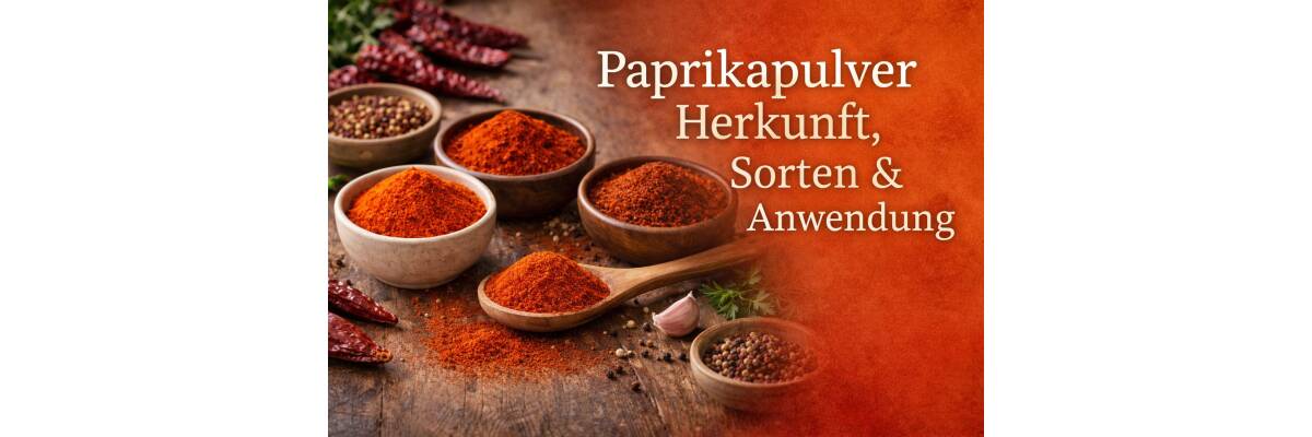 Paprikapulver – Herkunft, Sorten und Anwendung - Paprikapulver: Herkunft, Sorten | BenCondito Gewürze