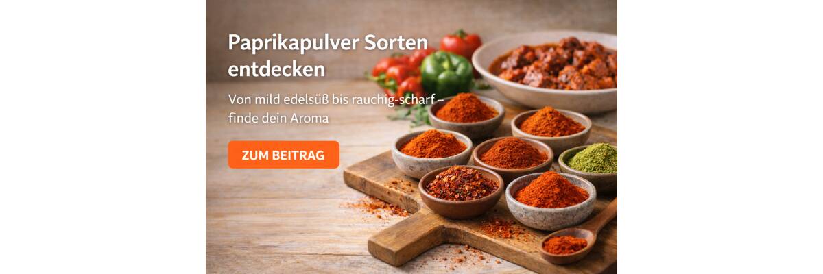 Alles über Paprikapulver: die verschiedenen Sorten - Paprikapulver: Herkunft, Sorten | BenCondito Gewürze