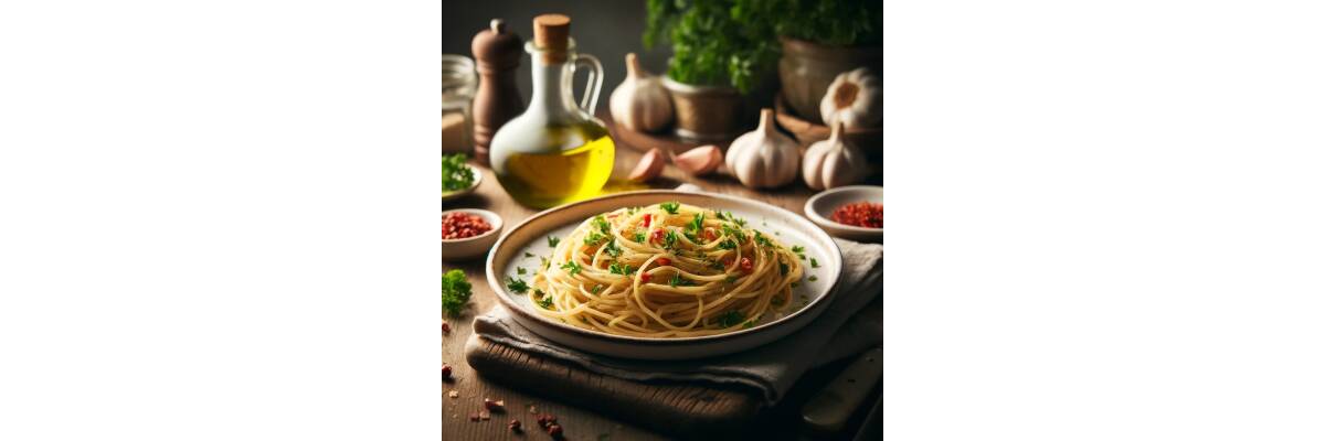Spaghetti Aglio e Olio: Ein Klassiker der italienischen Küche - Spaghetti Aglio e Olio – Einfaches Italienisches Rezept