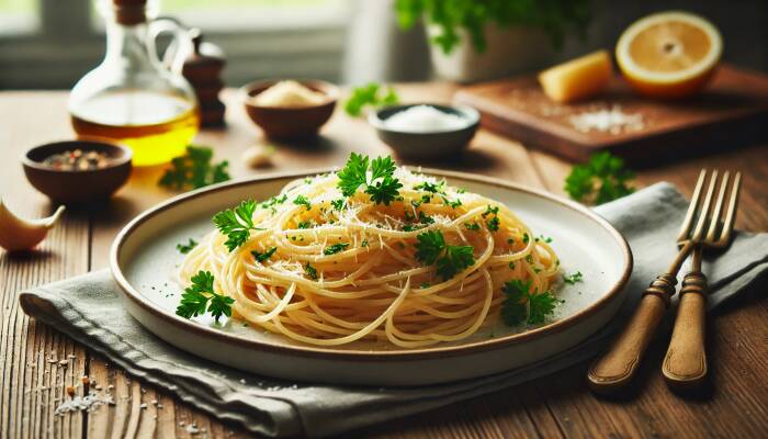 Spaghetti Aglio e Olio Rezept – Klassisch und Lecker - Spaghetti Aglio e Olio – Original italienisches Rezept