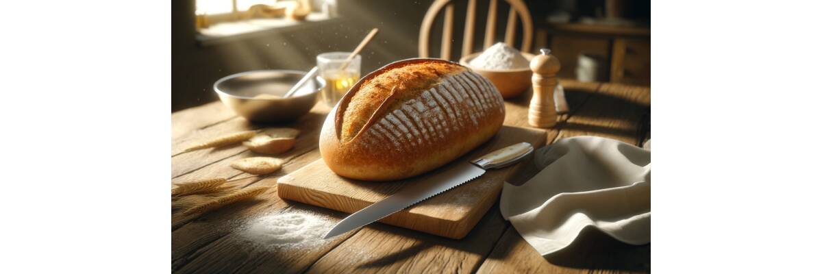 Rezept für ein Brot - Brot Backen