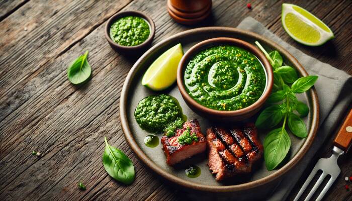 Argentinische Chimichurri-Soße – frisch und würzig - ChimiChurri Rezept - Authentische argentinische Sauce | BenCondito