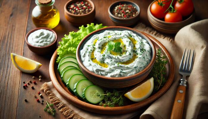 Tzatziki - eine Authentische griechische Vorspeise - Tzatziki Rezept mit BenCondito Tzatziki-Gewürz | Authentische griechische Vorspeise