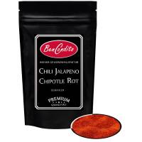 Rote Jalapeno Chili Chipotle gemahlen