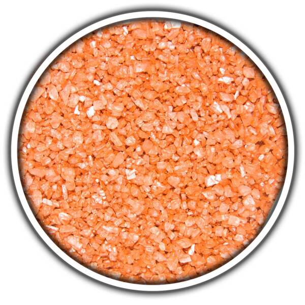 Rotes Hawaii Salz mit Vulkanerde