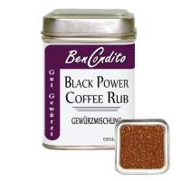 Black Power Coffee Rub 100 Gr. Dose