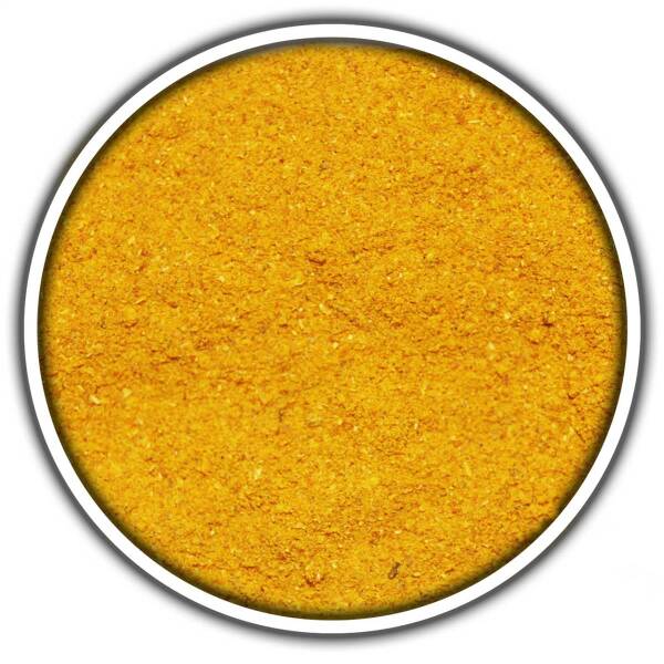 Feurig-scharfes Curry Habanero Gewürz in einer Schale