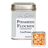 Pyramidenflocken mit Chili und Paprika 90g Dose