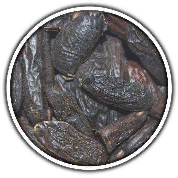 Hochwertige handverlesene Bohnen mit intensivem Aroma, ideal für kreative Rezepte und Desserts.
