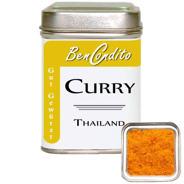 Curry (Currypulver) Thailand 80 gr. Dose