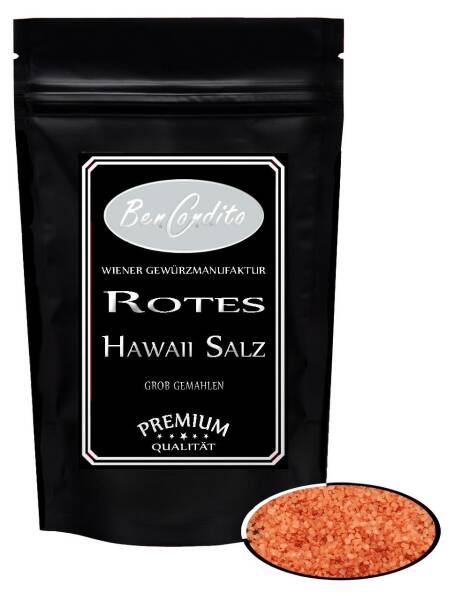 Rotes Hawaii Salz 500 Gramm