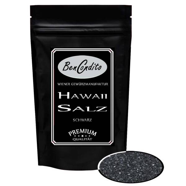 Schwarzes Hawaii Salz 260 Gramm