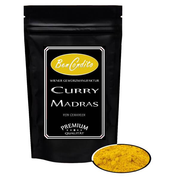 500g Curry Pulver Madras Aromabeutel