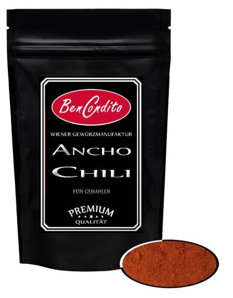 Ancho Chili gemahlen 160 Gramm