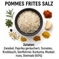 Pommes Frites Salz – Würze für Kartoffelgerichte