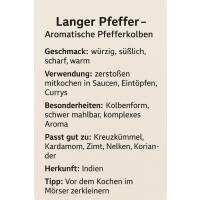 Langer Pfeffer – Aromatischer Stangenpfeffer