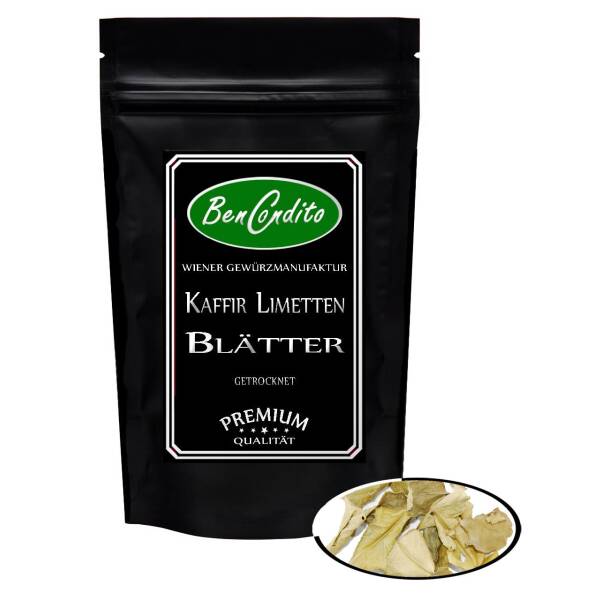 Kaffierblätter getrocnknet im Aromabeutel