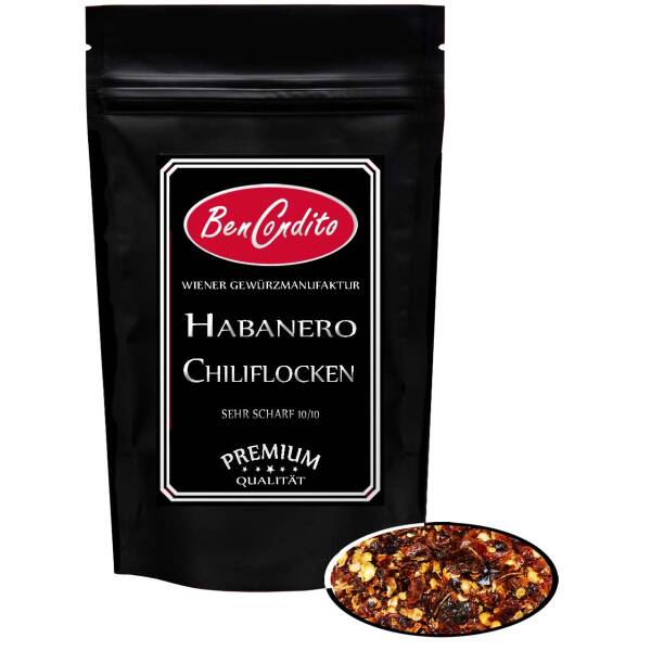 Habanero Chili geschrotet 1Kg