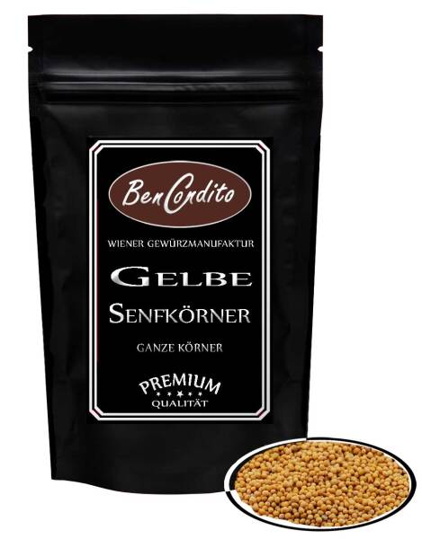 Gelbe Senfkörner 500 Gr