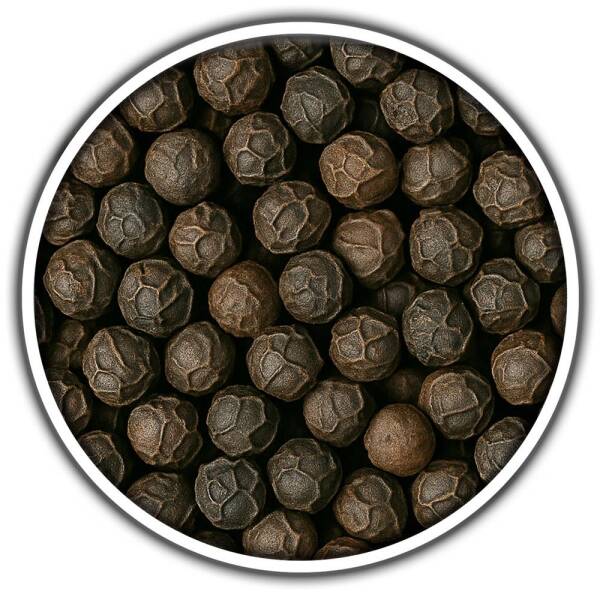 Banasura Hochlandpfefferkörner in Nahaufnahme