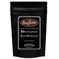 Braune Senfkörner