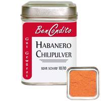 Habanero Chili gemahlen 30g Dose