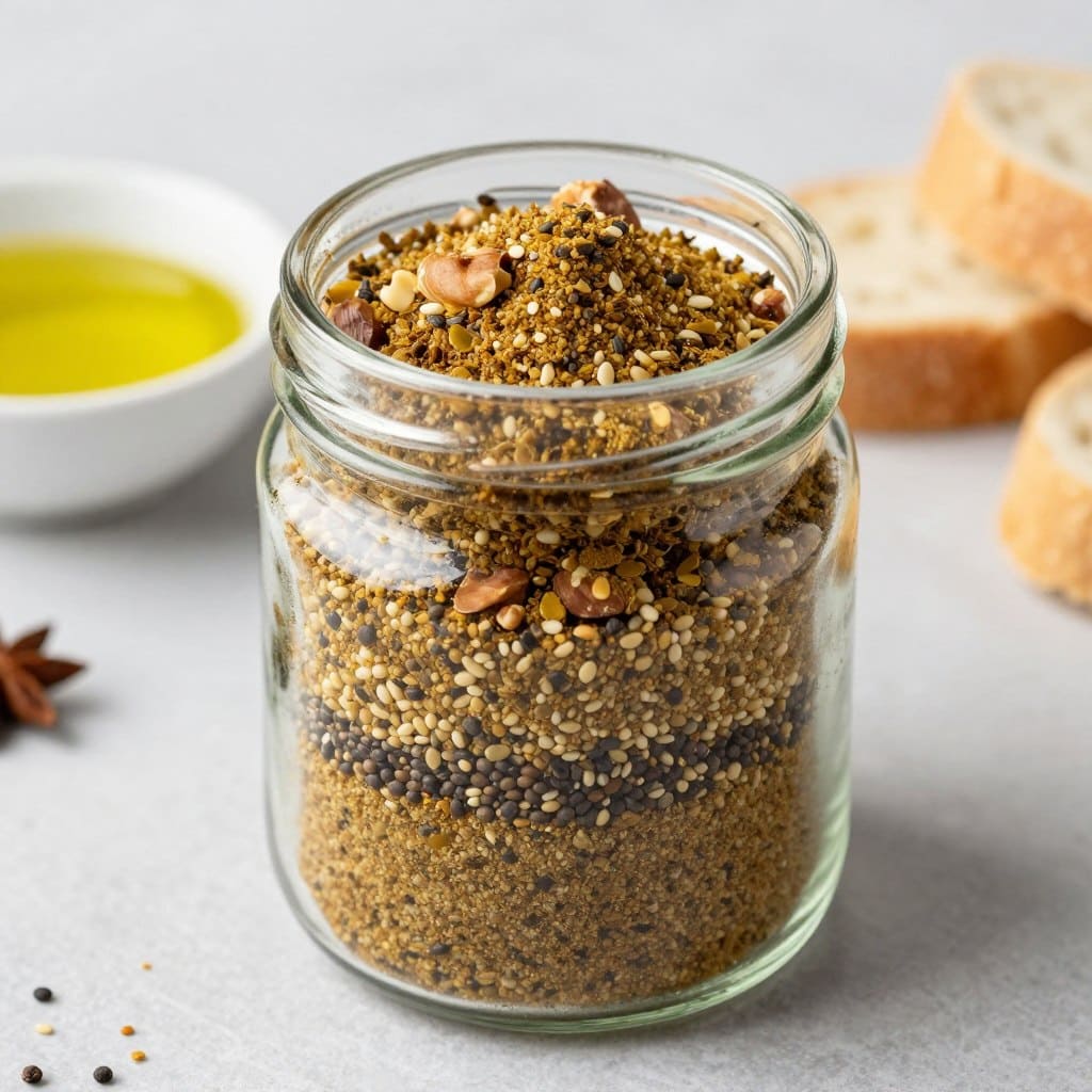 dukkah-glas Dukkah Nuss-Gewürz-Mischung