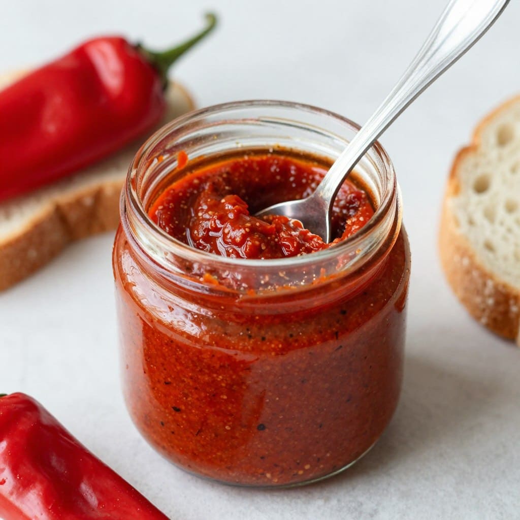 mildes-harissa-glas Milde Harissa Paste