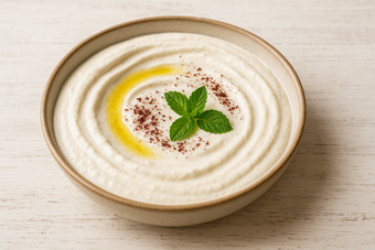 Baba Ganoush mit Joghurt Mutabbal Variante