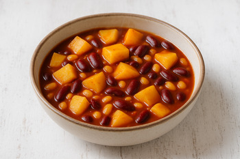 Veganes Kartoffel-Bohnengulasch