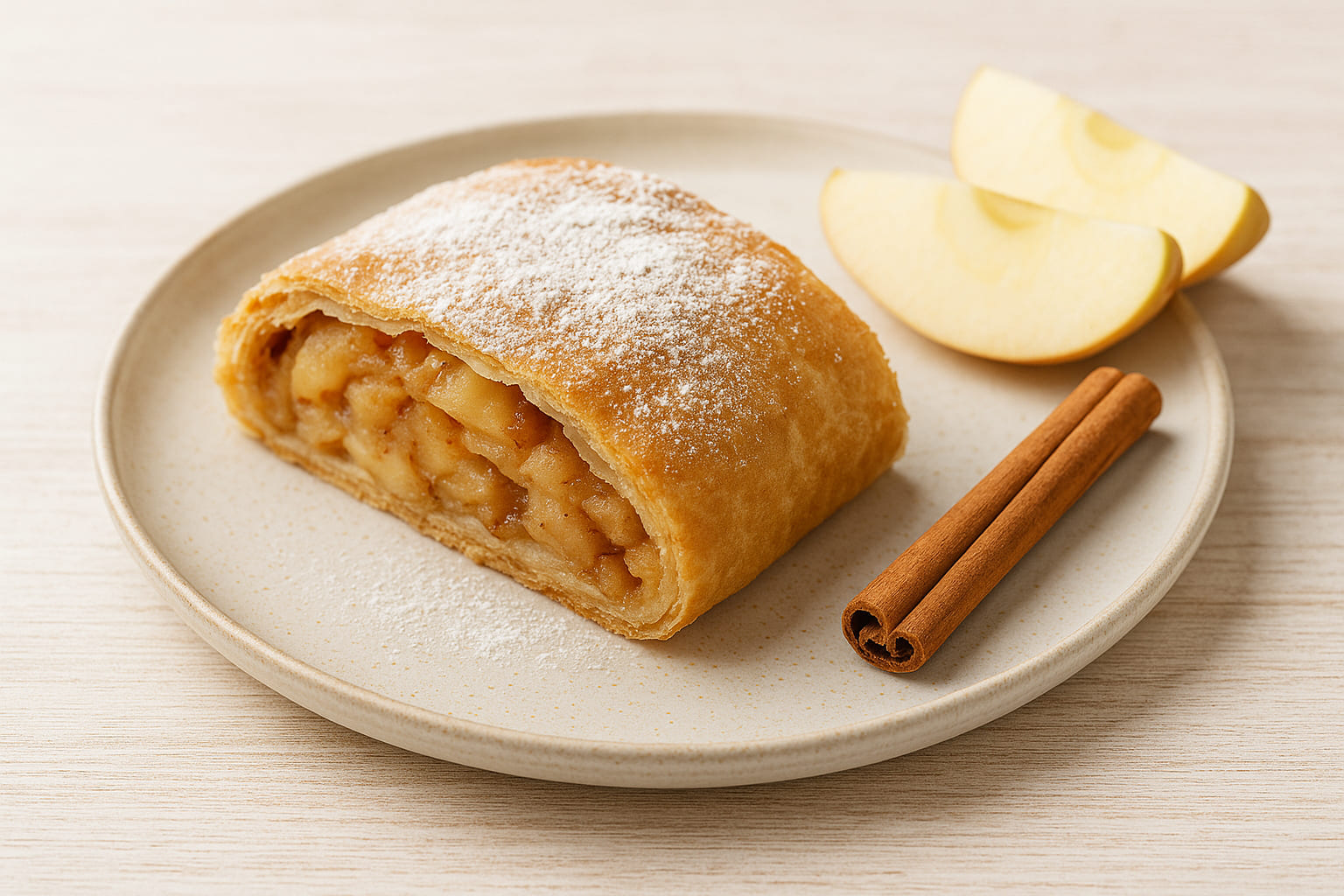 ceylon-zimt-dessert Apfelstrudel mit Ceylon-Zimt verfeinert