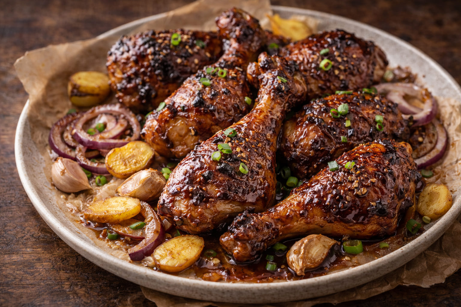 Chinesisch gewürztes Hähnchen mit Fünf-Gewürz