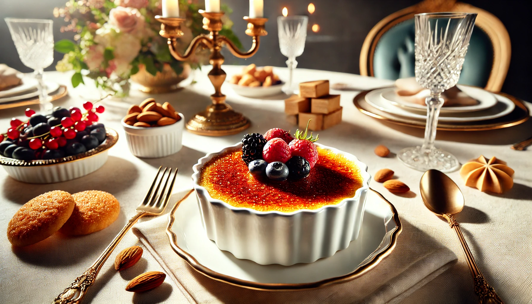 Crème Brûlée mit Tonkabohnen