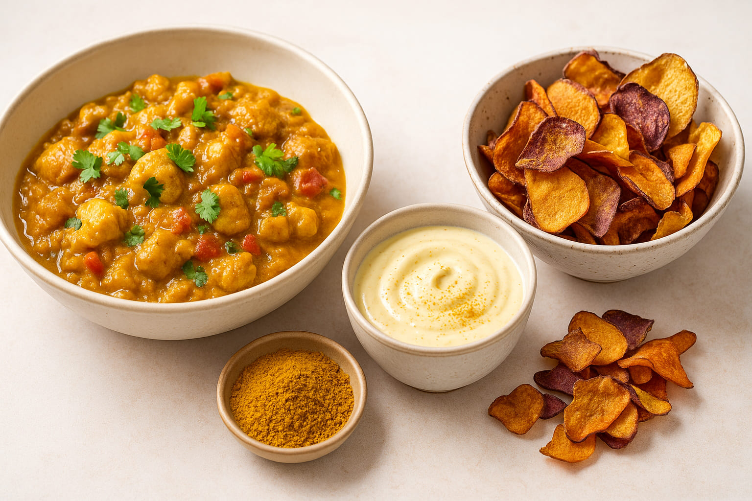 curry-serviervorschlag Serviervorschläge mit Currypulver: Currygericht, Marinade und Snacks