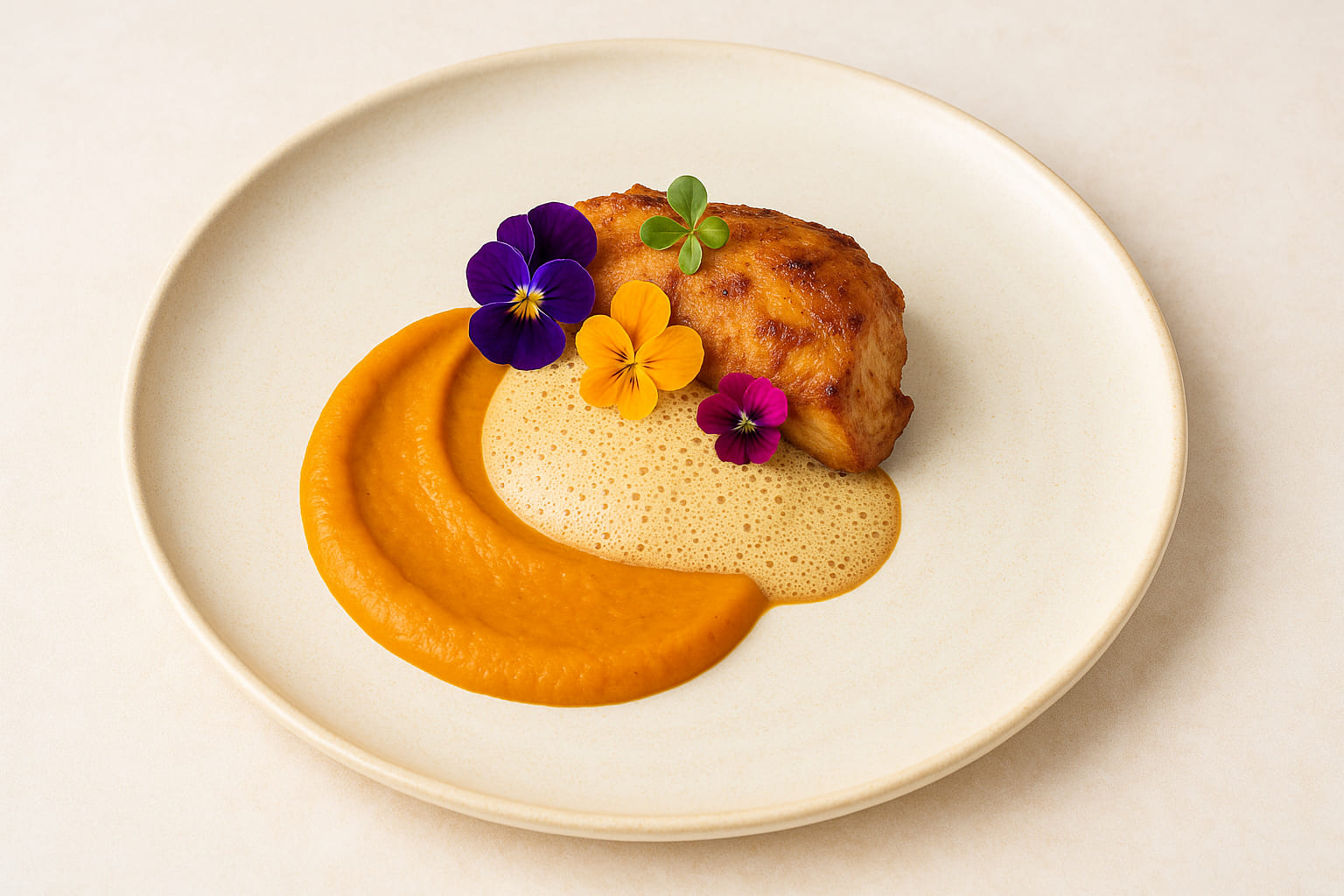garam-masala-trend Modernes Gourmetgericht mit Garam Masala verfeinert