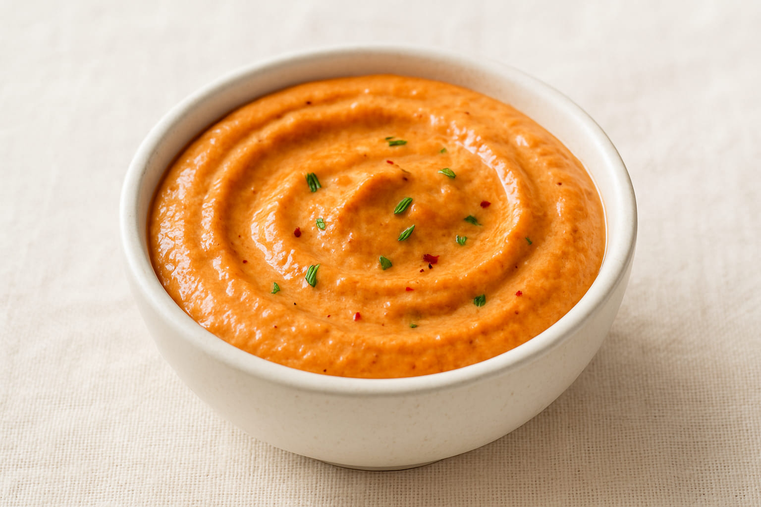 harissa-dip Harissa Dip in kleiner Keramikschale