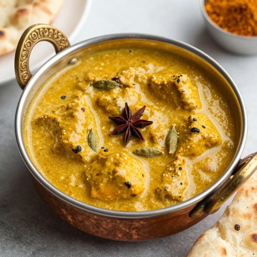 Nordindisches Gericht mit Garam Masala gewürzt