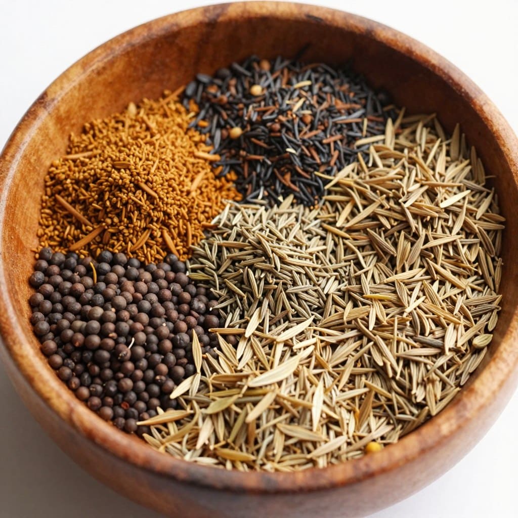 Panch Phoron Gewürzmischung aus fünf verschiedenen Samen