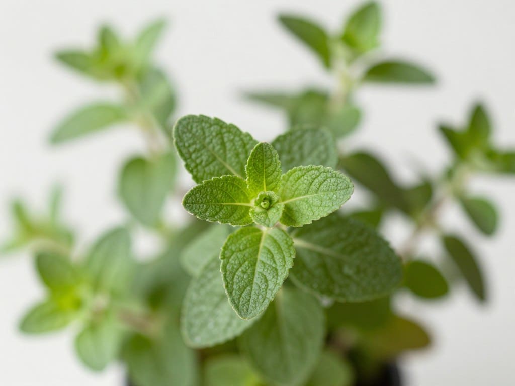 Majoran mit kleinen runden Blättern